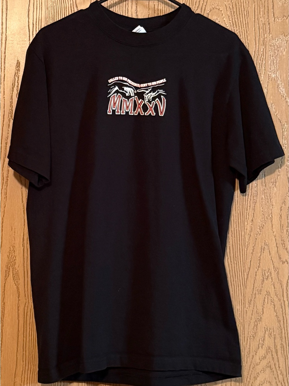 MMXXV Graphic Short Sleeve T-Shirt - Black